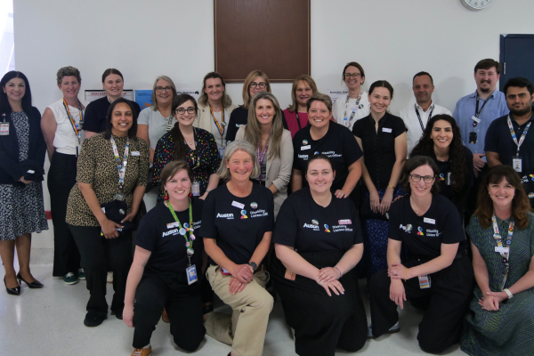2025 Disability Champions award winners, with our Disability Liaison Officers (DLOs) and CEO Jodie Geissler